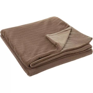 mutoni lifestyle, Decke Essential braun 180x150, Decke Essential braun 180x150