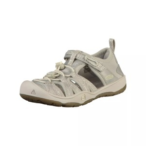 Keen, Keen Moxie Sandal Sandals Kinder silver 2020 US 3 | EU 35 Freizeit Sandalen, KEEN Mädchen Trekkingsandalen Y Moxie Sandal, Weiss, aus Polyester