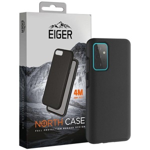 Samsung, Eiger - Samsung Galaxy A72 5G North Case Premium Hybrid Schutzhülle (EGCA00290) - Schwarz, Eiger Samsung Galaxy A72 North Cover Schwarz