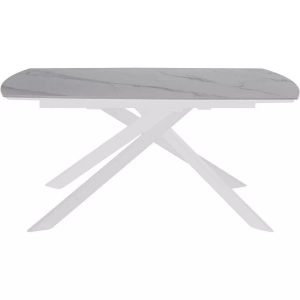mutoni lifestyle, Ausziehtisch Joakim weiss 160-240x90, Ausziehtisch Joakim weiss 160-240x90