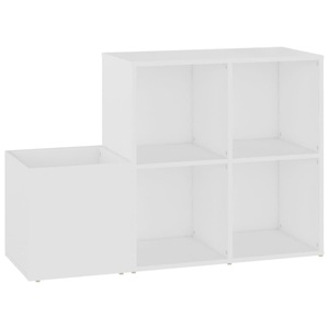 vidaXL, vidaXL Flur-Schuhschrank Weiß 105x35,5x70 cm Spanplatte