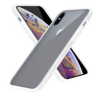 Cadorabo, Hülle für Apple iPhone XS MAX Hybrid mit TPU Silikon Innenseite, Cadorabo - Hülle für Apple iPhone XS MAX Hybrid mit TPU Silikon Innenseite, Transparent