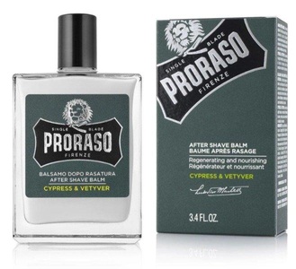 Proraso, Proraso Cypress & Vétyver baume après-rasage 100ml, Proraso Cypress & Vetyver After Shave Balm 100 ml