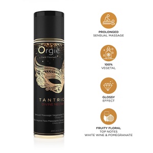 Orgie (all), Tantric Divine Nectar - 200 ml, Massageöl ?Tantric?, 100% pflanzlich