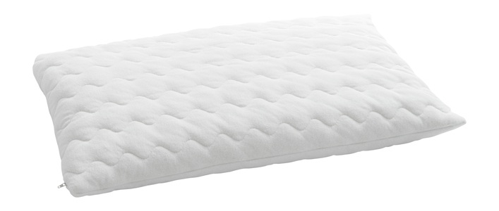 Billerbeck, Hirsekissen Aussenhülle 400 Fro Unisex Weiss 40 x 60 cm, 