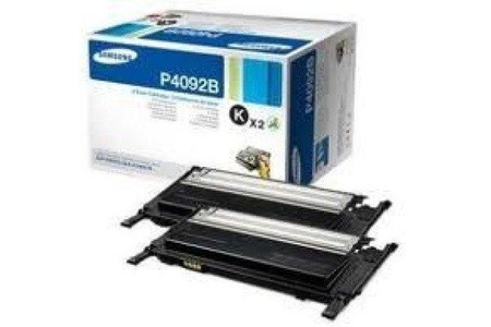 Samsung, Samsung Toner 2er-Pack CLT-P4092B SU391A Original Schwarz 1500 Seiten, Samsung Toner Twin, schwarz, CLT-P4092B, (2 x 1'500 Seiten)