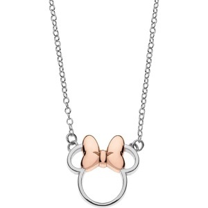 Disney, Halskette Mit Anhänger Damen Zweifarbig 38+2CM, 