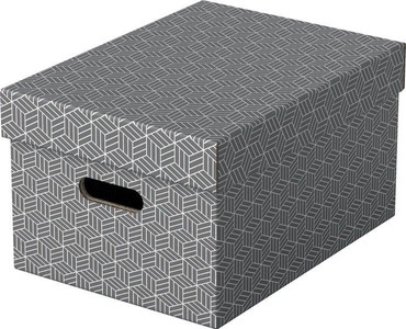 Esselte, ESSELTE Aufbewahrungsboxen Home M 628283 365x265x205mm, grau 3 Stk, ESSELTE Aufbewahrungsboxen Home M 628283 365x265x205mm, grau 3 Stk