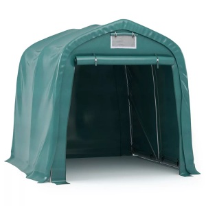 vidaXL, vidaXL Garagenzelt PVC 2,4x2,4 m Grün, vidaXL Garagenzelt PVC 2,4x2,4 m Grün