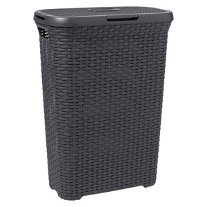 Curver, Wäschekorb Plastik Unisex Grau, 