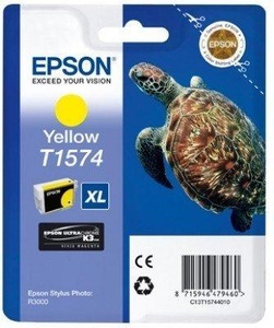 Epson, Original Tintenpatrone gelb Epson T157440, Epson Tintenpatrone, gelb, C13T15744010, (26 ml)