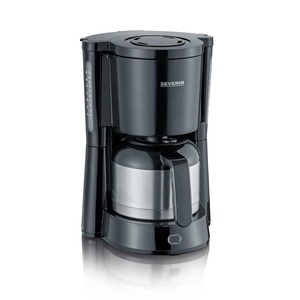 Severin, Severin KA 4835 Kaffeemaschine Schwarz Fassungsvermögen Tassen=8, SEVERIN, Filterkaffeemaschine, Severin KA4835 Filterkaffeemaschine, Produkte & Wohnen