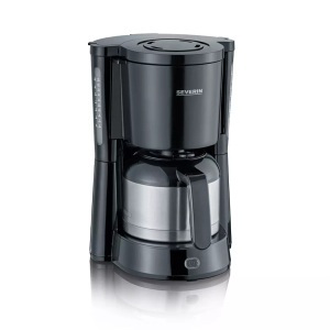 Severin, Severin KA 4835 Kaffeemaschine Schwarz Fassungsvermögen Tassen=8, SEVERIN, Filterkaffeemaschine, Severin KA4835 Filterkaffeemaschine, Produkte & Wohnen