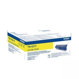Brother, Original Tonerpatrone yellow Brother TN-421Y, Brother TN-421Y Original Tonerkartusche Gelb