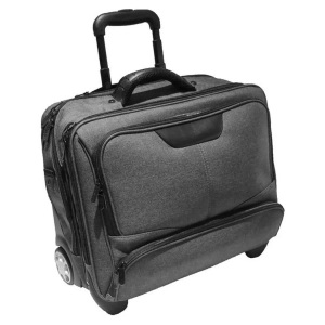 Dermata Lederwaren, Business Trolley Office Case aus Canvas 44,5 cm in grau, Dermata Lederwaren - Business Trolley Office Case aus Canvas 445 cm, Grau