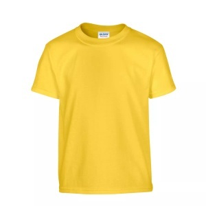 Gildan, Gildan - TShirt, S, Gelb Bunt, Gildan - TShirt, S, Gelb Bunt