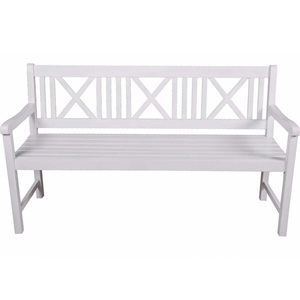 mutoni, Gartenbank Malmö Eukalyptus Weiss 154 Unisex Weiss ONE SIZE, 