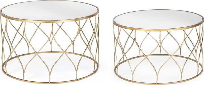 mutoni lifestyle, Beistelltisch Elenor rund J17 (2er-Set), Beistelltisch Elenor rund J17 (2er-Set)