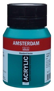 Amsterdam, AMSTERDAM ACRYL 500ML PHTH.GRUEN, TALENS Acrylfarbe Amsterdam 500ml 17726752 phthalogrün
