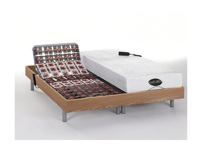 NATUREA, Matratzen elektrischer Lattenrost Matratzen elektrischer Lattenrost, NATUREA - Matratzen elektrischer Lattenrost, 70X190CM, Beige