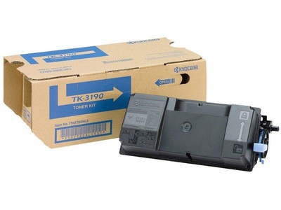 Kyocera, Original Tonerpatrone schwarz Kyocera TK-3190, 1T02T60NL0, Kyocera K3190 Toner bk - Kyocera TK-3190, 1T02T60NL0 für z.B. Kyocera ECOSYS P 3060 dn, Kyocera ECOSYS M 3655 idn, Kyocera ECOSYS M 3660 idn