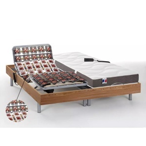 DREAMEA, Matratzen elektrischer Lattenrost Matratzen elektrischer Lattenrost, DREAMEA - Matratzen elektrischer Lattenrost, 70X190CM, Beige