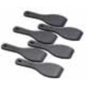 Ttm, TTM Raclette-Spachtel 6 St?ck, Farbe: Schwarz, TTM Raclette-Spachtel 6 Stück