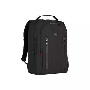 Wenger, Wenger Notebook Rucksack City Traveler Passend für maximal: 39,6 cm (15,6) Schwarz, WENGER City Traveler 606490 Laptop Backpack 16 Zoll