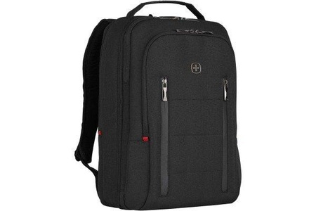 Wenger, Wenger Notebook Rucksack City Traveler Passend für maximal: 39,6 cm (15,6) Schwarz, WENGER City Traveler 606490 Laptop Backpack 16 Zoll