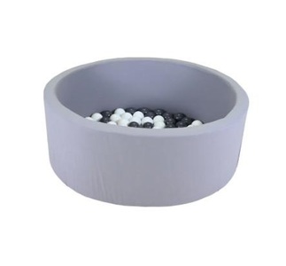 Knorrtoys, knorr® toys Bällebad soft rund grey 100 Bälle, Knorrtoys® Bällebad »soft grey 100«