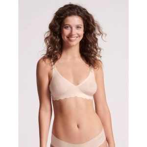 SLOGGI, Sloggi Bügelloser BH »ZERO Microfibre 2.0 Soft bra«, (1 tlg.), nathlos, 