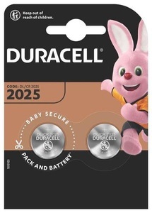 Duracell, Duracell Cr2025 3 V - Knopfzelle (Silber), Duracell, Unsere Neuheiten, Duracell Spezial Lithium Knopfzellen CR2025 2 Stk., Produkte & Wohnen