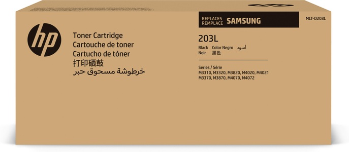 Samsung, Samsung Toner MLT-D203L SU897A Original Schwarz 5000 Seiten, Samsung MLT-D203L Original Tonerkartusche Schwarz