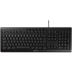 Cherry, CHERRY Stream USB-Tastatur Schwarz, Cherry Tastatur Stream US-Layout Schwarz
