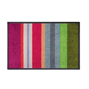 Remember®, Remember Fussmatte »Vivo«, rechteckig, - mm Höhe, Remember - Fussmatte, One Size, Rot Bunt