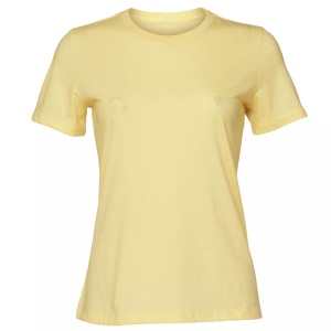 Bella Canvas, Tshirt Damen Gelb Pastel M, Bella + Canvas - TShirt, für Damen, Gelb Pastel, Größe M
