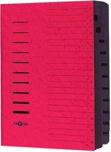 Pagna, Pagna Gummibandmappe A4 Rot, Typ, Pagna Ordnungsmappe, A4, rot, 24122/01