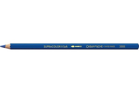 Caran d'ache, CARAN D'ACHE Farbstifte Supracolor 3,8mm 3888.140 ultramarin, Caran d'Ache Farbstifte Supracolor, blau, 3888.140