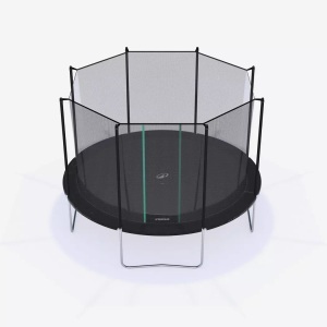 DOMYOS, DOMYOS - Trampolin TRAMPOLINE 360, One Size, Schwarz