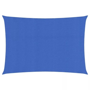 vidaXL, vidaXL Sonnensegel 160 g/m² Blau 2x3,5 m HDPE