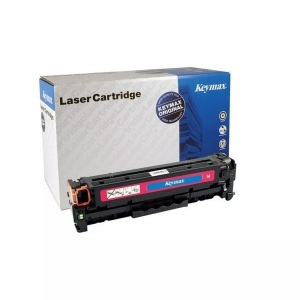 KEYMAX, KEYMAX Toner-Modul magenta CF213AKEY zu HP LJ Pro 200 M276 1800 S., Keymax Toner, rot, CF213AKEY, (1'800 Seiten)