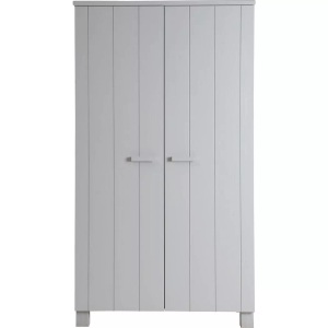 mutoni casual, Schrank Dennis 2 Türen Kiefer Betongrau (FSC), Schrank Dennis Kiefer betongrau