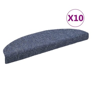 vidaXL, vidaXL Selbstklebende Treppenmatten 10 Stk. Blau 65x21x4cm Nadelvlies, vidaXL Selbstklebende Treppenmatten 10 Stk. Blau 65x21x4cm Nadelvlies