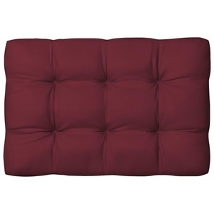 vidaXL, vidaXL Palettensofa-Auflagen 2 Stk. Weinrot, 