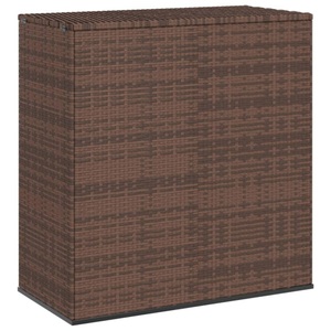 vidaXL, vidaXL Garten-Kissenbox PE Rattan 100x49x103,5 cm Braun, vidaXL Garten-Kissenbox PE Rattan 100x49x103,5 cm Braun