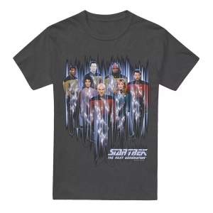 Star Trek, Star Trek - Beam Us Up TShirt, für Damen, Charcoal Black, Größe XXL, Star Trek - Beam Us Up TShirt, für Damen, Charcoal Black, Größe XXL