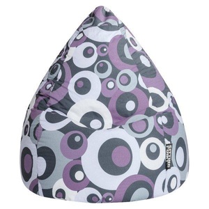 SITTING POINT, Sitzsack BeanBag Malibu XL, Sitzsack Malibu XL (Farbe: lila)