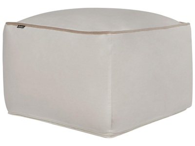 Beliani, Pouf aus Samtstoff Modern DAREYN Pouf aus Samtstoff Modern DAREYN, Beliani - Pouf aus Samtstoff Klassisch DAREYN, One Size, Baumnuss