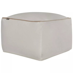 Beliani, Pouf aus Samtstoff Modern DAREYN Pouf aus Samtstoff Modern DAREYN, Beliani - Pouf aus Samtstoff Klassisch DAREYN, One Size, Baumnuss