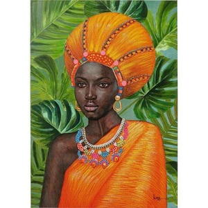 Kare Design, Leinwandbild African Beauty 70x100, Leinwandbild African Beauty 70x100